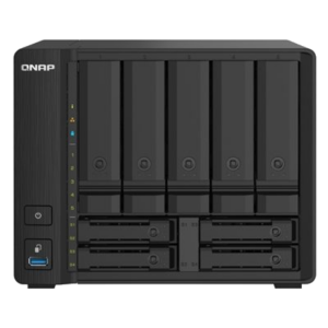 NAS QNAP TS-932PX-4G 9HD 3,5"/2,5"SATA6-NO HD-2P GIGA+2X 10GBE SFP+ 3P USB3.0-2GB DDR4 SODIMM-CPU AL-324 1.7GHZ QCORE-GAR.2 ANNI