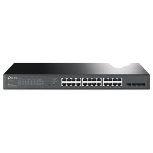 SWITCH 24P LAN GIGABIT TP-LINK SG2428P(T1600G-28PS)POE+ SMART CON 4 COMBO SFP - GARANZIA A VITA