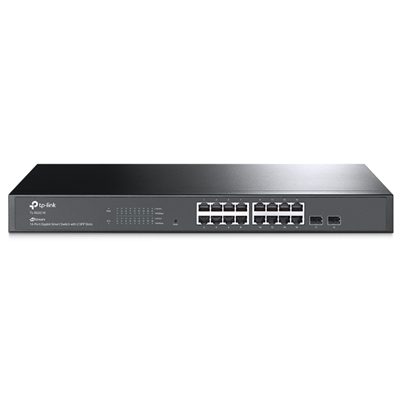 SWITCH 16P LAN GIGABIT TP-LINK SG2218 SMART 16P GIGA RJ450+ 2P GIGABIT SFP SLOTS - GARANZIA A VITA