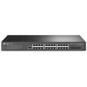 SWITCH 24P LAN GIGABIT TP-LINK SG3428XJETSTREAM 24P GIGA L2+ 4P 10GBE SFP+ SLOTS - GARANZIA A VITA