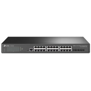 SWITCH 24P LAN GIGABIT TP-LINK SG3428XJETSTREAM 24P GIGA L2+ 4P 10GBE SFP+ SLOTS - GARANZIA A VITA