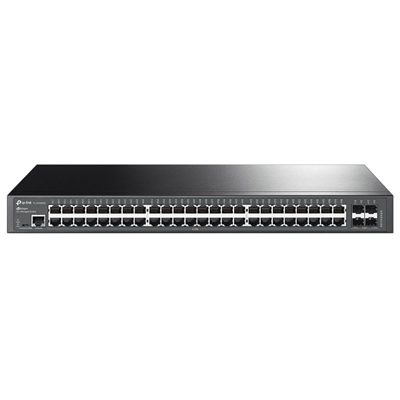 SWITCH 48P LAN GIGABIT TP-LINKSG3452X JETSTREAM L2+ 4P 10GE SFP+ -48P GIGABIT RJ45- GARANZIA 3 ANNI-