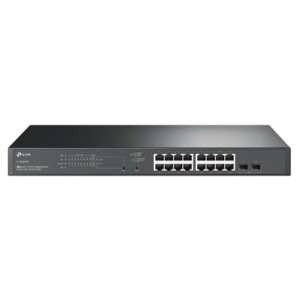 SWITCH 18P LAN GIGABIT TP-LINK SG2218P SMART 16P GIGA RJ450+ POE+ 2P GIGABIT SFP SLOTS - GARANZIA A VITA