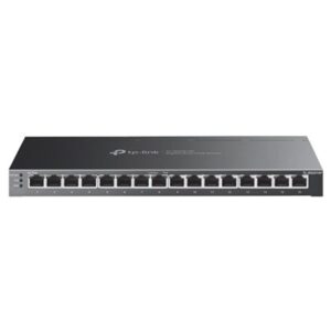 SWITCH 16P LAN GIGABIT TP-LINK SG2016P SMART CON 8P GIGABIT POE+- GARANZIA A VITA