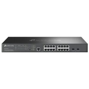 SWITCH 16P 2.5GBASE-T+5P 10GE SFP+ TP-LINK SG3218XP-M2 L2 CON 8 PORTE POE+ 2 SLOT SFP+ 10G- GARANZIA A VITA