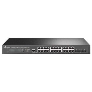 SWITCH 24P 2.5GBASE-T E 4P 10GE SFP+ TP-LINK SG3428XPP-M2L2+ CON 16P POE+GARANZIA A VITA