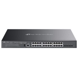SWITCH 24P GIGABIT STACKABLE LITE L3 MANAGED POE++ - 4P 10G SFP+ TP-LINK SG5428XMPP - GARANZIA A VITA