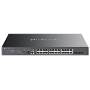 SWITCH 24P GIGABIT STACKABLE LITE L3 MANAGED POE++ - 4P 10G SFP+ TP-LINK SG5428XMPP - GARANZIA A VITA