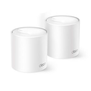 WIRELESS ROUTER AX1500 HOME MESH WI-FI 6 TP-LINK DECO X10(2-PACK)-300MBPS 2.4 GHZ + 1201 MBPSGHZ FINO:31/03