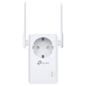 WIRELESS N RANGE EXTENDER 300M TP-LINK TL-WA860RE 802.11NGB CON PASS THROUGH E PRESA DA MURO - ANTENNE ESTERNE- GARANZIA 3 ANNI-