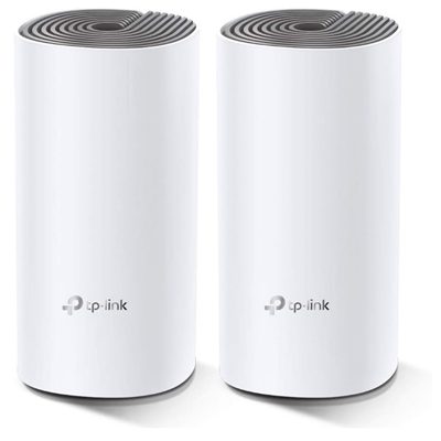 SISTEMA WI-FI MESH AC1200 WHOLE-HOME TP-LINK DECO E4(2-PACK) DUALBAND QUALCOMM2P 10/100 2 ANT.INT.-MU-MIMO FINO:31/03