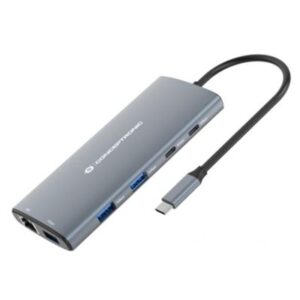 ADATTATORE HUB USB MULTIFUNZIONE 10IN1 CONCEPTRONIC DONN06G (NEW VERS.)3X USB-A GBPS 2X USB-C 5GBPS HDMI 100W PD