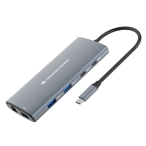 ADATTATORE HUB USB MULTIFUNZIONE 10IN1 CONCEPTRONIC DONN06G (NEW VERS.)3X USB-A GBPS 2X USB-C 5GBPS HDMI 100W PD