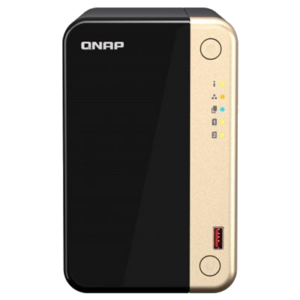 NAS QNAP TS-264-8G 2HD 3,5"/2,5" SATA6G -NO HD-2PX2.5GBE -2P USB3.2-2P USB2.0-8GB DDR4 -CELERON N5105/N5095 4CORE