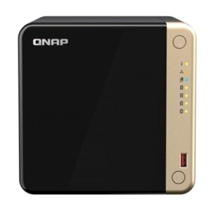NAS QNAP TS-464-8G 4HD 3,5"/2,5" SATA6G-NO HD-2PX2.5GBE -4P USB3.0-8GB DDR4 SO-DIMM-CELERON N5105/N5095 4CORE