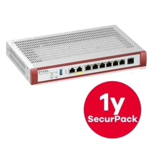 BUNDLE FIREWALL ANTIVIRUS/IDP USGFLEX ZYXELUSGFLEX100HP-EU0102F-INCLUDE 1Y SECURITY PACK: