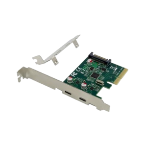 SCHEDA PCI EXPRESS 2P USB3.2 GEN 2 TYPE-C CONCEPTRONIC EMRICK07G SUPP.HOT-SWAPPING,UASP, CONNETT.SATA 15 PIN