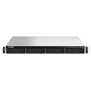 NAS QNAP TS-464U-8G 4HD 3,5"/2,5"SATA6-NO HD-1U RACK-2P X 2.5GBE-4P USB-8GB RAM -QUADCORE CEL. 4-CORE- GAR.2 ANNI