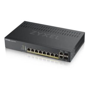 SWITCH ZYXEL GS1920-8HPV2-EU0101F 8P GIGA POE +2P DUAL GIGA - NEBULAFLEX - IPV6,VLAN, FREE NEBULA BASIC- GAR. A VITA