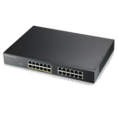 SWITCH ZYXEL GS1915-24EP-EU0101F 24P GIGA POE (FINO 130W)-NEBULAFLEX - SUPPORTO IPV6, VLAN -