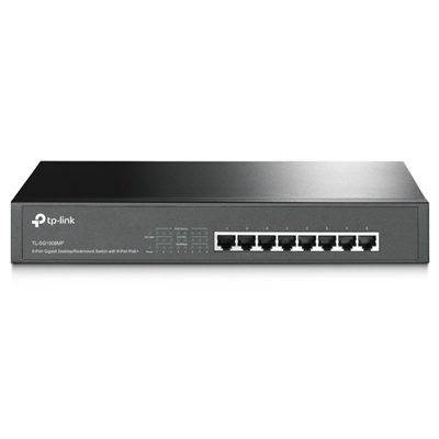 SWITCH 8P GIGABIT POE TP-LINK TL-SG1008MP RJ45 8P POE-GARANZIA 3 ANNI