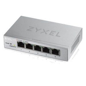 SWITCH 5P LAN GIGABIT ZYXELGS1200-5-EU0101FSMART MANAGED 5P GIGABIT FINO:31/12