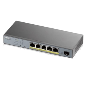 SWITCH 5P LAN GIGABIT POE ZYXEL GS1350-6HP-EU0101F NEBULAFLEX MANAGED X CCTV - 1P SFP-1Y SERV.NEBULAPRO