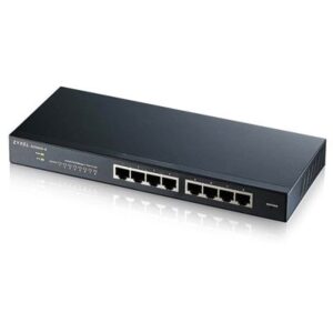 SWITCH 8P LAN GIGABIT ZYXEL GS1900-8-EU0101F/GS1900-8-EU0102F WEB MANAGED -SUPP.IPV6,VLAN-GARANZIA A VITA