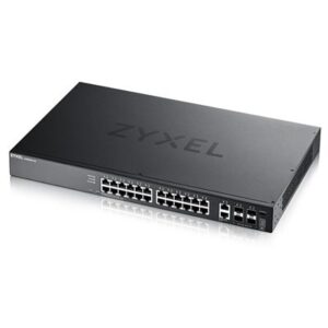SWITCH 24P GIGABIT + 2P 10GBE MG +4P 10 GIGABIT SFP+ ZYXEL XGS2220-30-EU0101F LAYER 3 STACKABLE - RACK