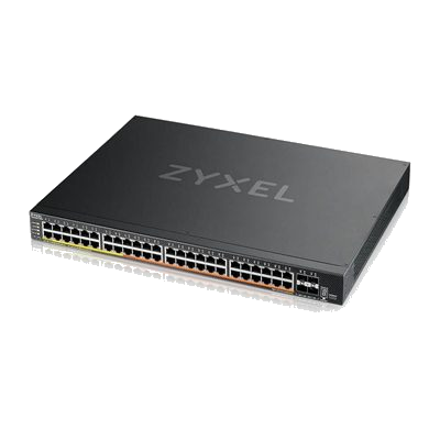 SWITCH 52P ZYXEL XMG2230-52HP-ZZ0101F NEBULAFLEX MAN. L3 LITE 16P GBE POE+ 16P GBE POE++ 16P 2.5MGBE POE++ 4P 10GBE SFP+