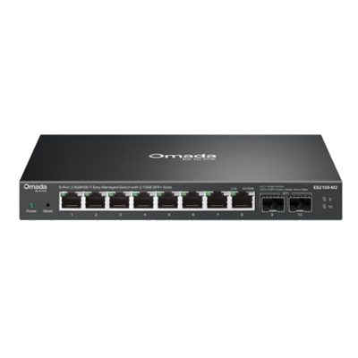 SWITCH 8P GIGABIT 2.5GBASE-T TP-LINK ES210X-M2 EASY MANAGED-8P RJ45 2.5G- 2SLOT SFP+ 10G