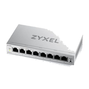 SWITCH 8P LAN GIGABIT ZYXEL GS1200-8V3-EU0101F 8P GIGABIT EASY MANAGEMENT PER VLAN QOS - DESIGN SENZA VENTOLE DESKTOP