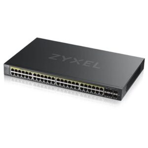 SWITCH 44P LAN GIGABIT POE +4P DUAL PERS.+2 SLOT SFP+ ZYXEL GS2220-50HP-EU0101F NEBULAFLEX-IPV6-DESKTOP/RACK-INCL.SERV.NEB.CLOUD