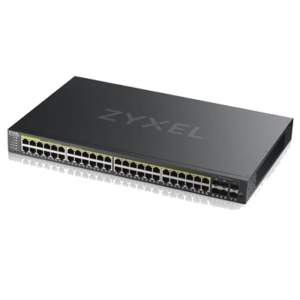 SWITCH 44P LAN GIGABIT POE +4P DUAL PERS.+2 SLOT SFP+ ZYXEL GS2220-50HP-EU0101F NEBULAFLEX-IPV6-DESKTOP/RACK-INCL.SERV.NEB.CLOUD