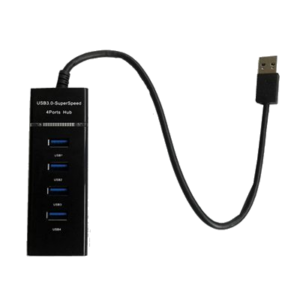 HUB USB3.0 4P ENCORE EN-303 AUTOALIMENTATO CON LED