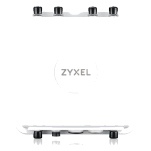 WIRELESS ACCESS POINT ZYXEL WAX655E-EU0101F NEB.FLEX PRO OUTDOOR DUALRADIO 4X4 802.11ABGN/AC/AX 5375MBPS 2P LAN-SUPP.POE 25W