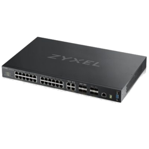 SWITCH 24P LAN GIGABIT + 4P 10G SFP+ ZYXEL XGS4600-32-ZZ0102F MANAGED L3 -RACK