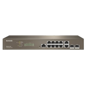SWITCH 10P LAN GIGABIT RACK +2P SFP+ BASE-X 1000TENDA TEG5312F -GARANZIA 3 ANNI-