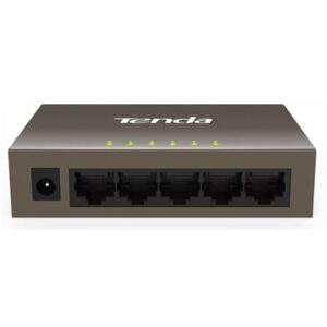 SWITCH 5P LAN 10/100M TENDA TEF1005DDESKTOP - METALLO- GARANZIA 3 ANNI