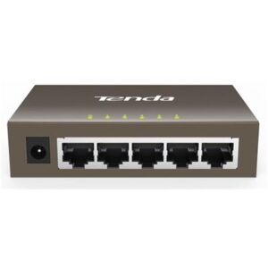 SWITCH 5P LAN GIGABIT TENDA TEG1005D DESKTOP SUPP.AUTOPOLARITÀ SU OGNI PORTA - GARANZIA 3 ANNI-