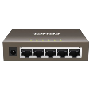 SWITCH 5P LAN GIGABIT TENDA TEG1005D DESKTOP SUPP.AUTOPOLARITÀ SU OGNI PORTA - GARANZIA 3 ANNI-