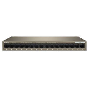 SWITCH 16P LAN GIGABIT TENDA TEG1016M - 10/100/1000 MBPS BASE-T ETHERNET - GARANZIA 3 ANNI