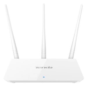 WIRELESS N ROUTER 300M TENDA F3 -2T2R3P 10/100M - 2ANT. FISSE -GARANZIA 3 ANNI