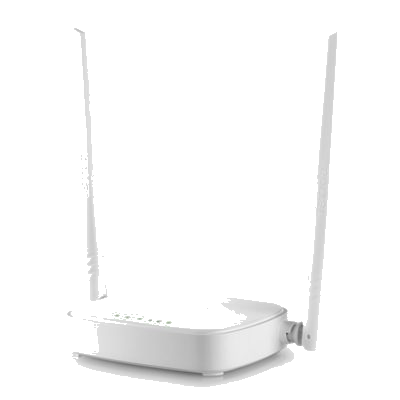 WIRELESS N ROUTER 300M TENDA N301 3P 10/100M -1P 10/100 WAN - 2ANT. FISSE -GARANZIA 3 ANNI-