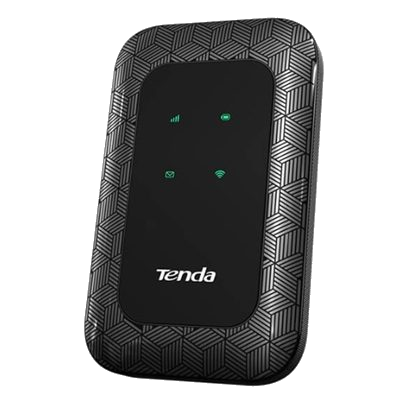 WIRELESS N ROUTER PORTATILE 4G TENDA 4G180 150MBPS SUPPORTA MICRO SD FINO 32GB- CONN.FINO 10 DISP. (NO DISPLAY)-GAR. 3 ANNI