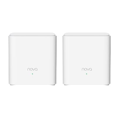 WIRELESS ROUTER AX1500 TENDA EX3-2 (2-PACK) DUAL BAND WI-FI 6 SISTEMA MESH COPERTURA FINO A 200M²