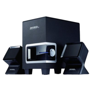 CASSE ZUCCHETTI Z60-1000 SPEAKER SYSTEM 2.1 2ALTOPARLANTI + SUBWOOFER 60W + 2WX2 ATTIVO NERO