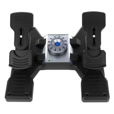 PEDALIERA DI GIOCO LOGITECH SAITEK PRO FLIGHT RUDDER PEDALS USB P/N 945-000005