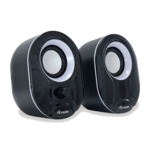 CASSE USB EQUIP 245333 NERE/BIANCHE PER PC E PORTATILE - 6W -JACK DA 3,5 MM- EAN:4015867221471