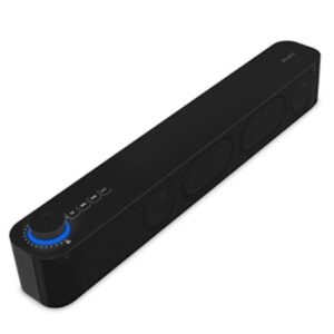 MINI SOUNDBAR BLUETOOTH ATLANTIS P003-C0820-B NERE 20W-INGR.AUDIO ANALOG.3.5MM-INCLU.BATT.2400 MAH-PORTA USB E MICRO-SD